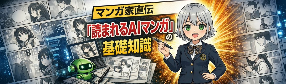 こたえっくす🐙AI漫画の基礎知識 tweet media