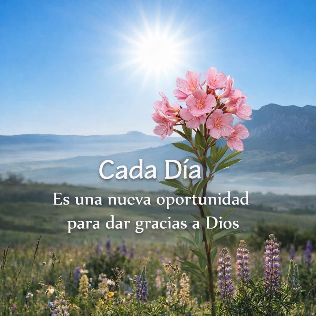Que cada paso que des te acerque a tus metas y te haga sentir bendecid@ y feliz.✨

 ¡Disfruta este día con gratitud!🫶🏻