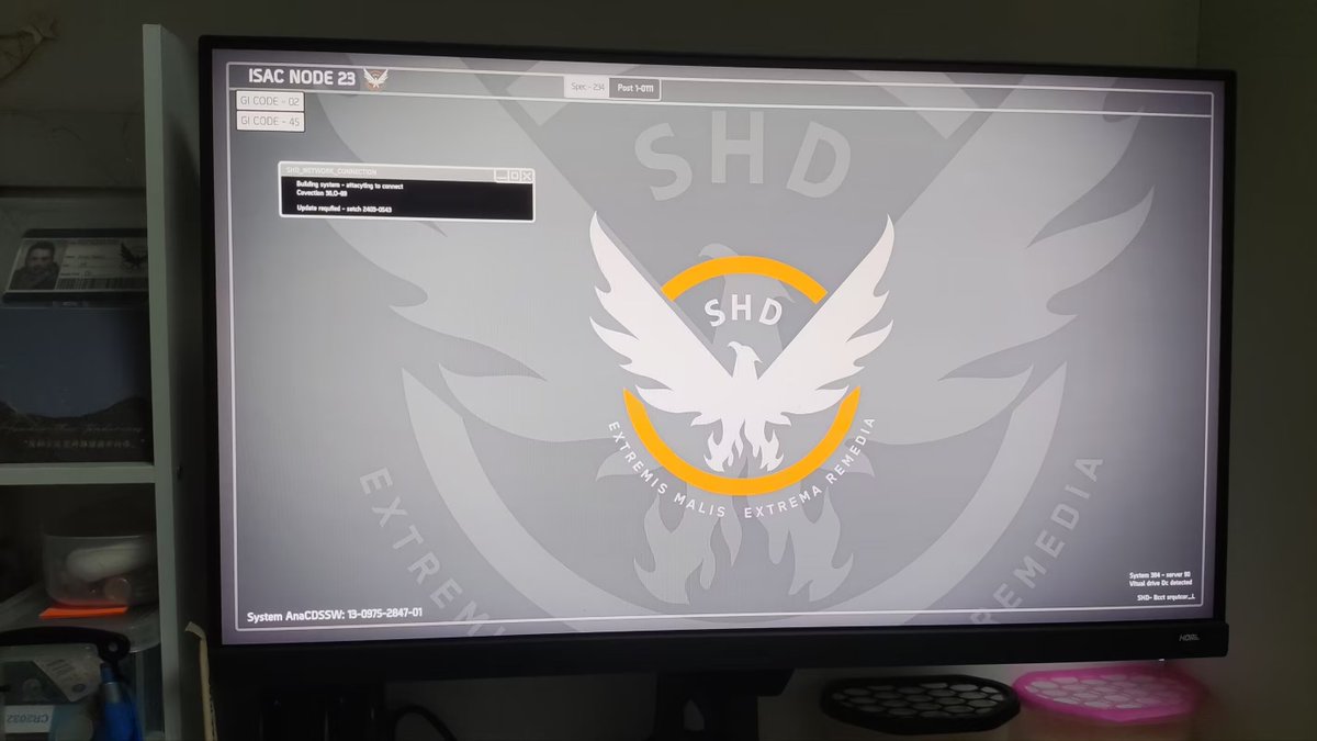 Callsign_Prism's tweet photo. #ISAC NODE +1!
#TheDivision #TheDivision2 #TCTD #TCTD2 #SHDagent #AgentPrism #fanmade https://t.co/8D9zGoS9rZ