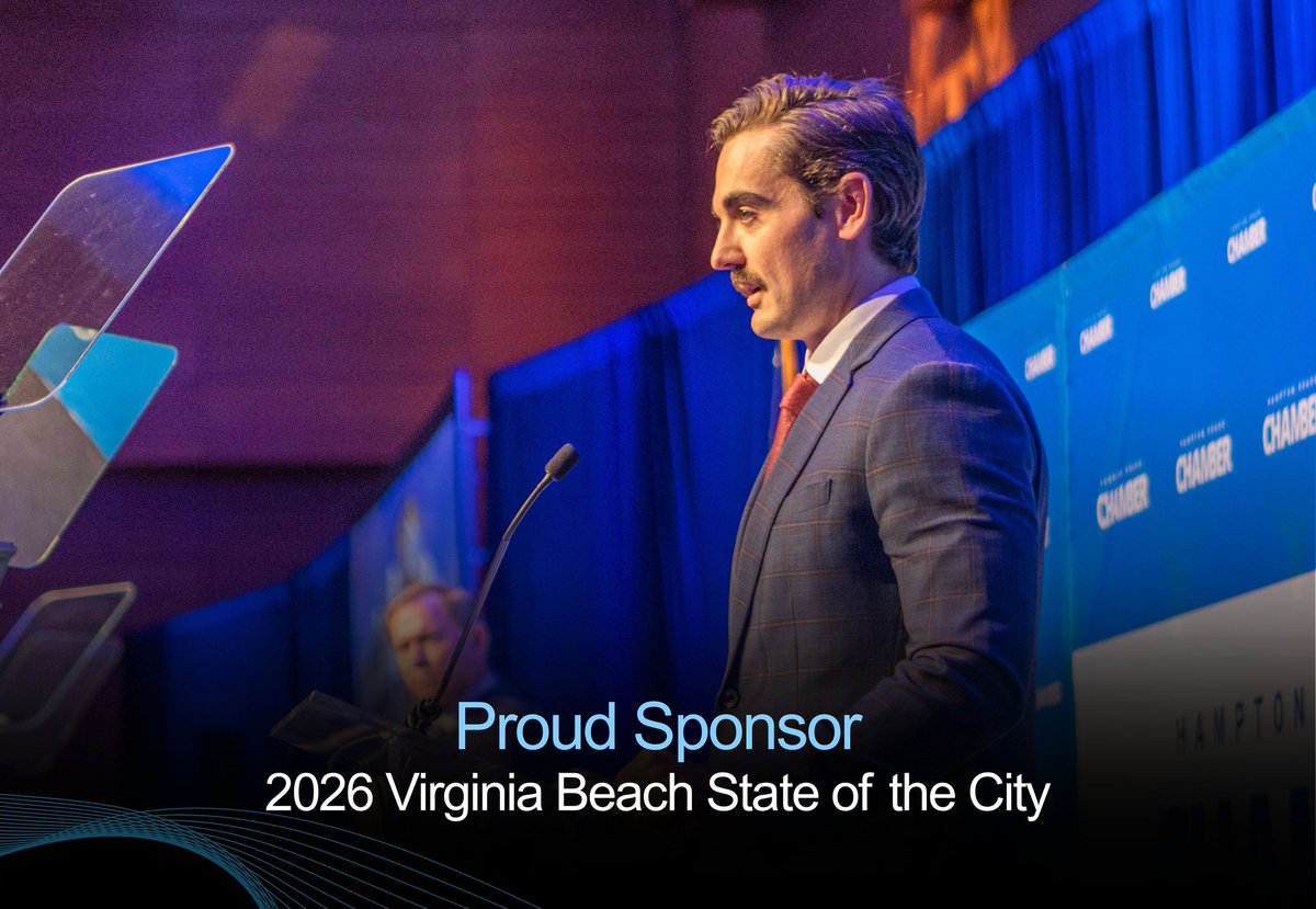FranklinGroupVB's tweet photo. Supporting the Vision for Virginia Beach’s Future 
The Franklin Group is proud to support the 2026 Virginia Beach State of the City, an event that brings together community leaders, businesses, and residents to reflect on our city’s progress and the opportunities ahead. https://t.co/vMLa4YsDce
