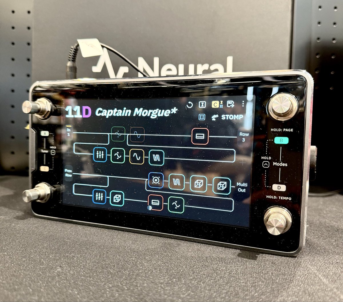 wpp_ikebe's tweet photo. 【WPP #WorldPedalPark】
超話題のアンプ・エフェクトプロセッサー
【Neural DSP】#QUADCORTEXmini
▶️デモ機を展示してあります♪
✅#WPP 店内の特設コーナーでは他機種とのサウンドの比較もバッチリお試しいただけます☝️
#イケシブ
#IKEBE
#クアッド
#ワールドペダルパーク https://t.co/MPRN6NxaNO