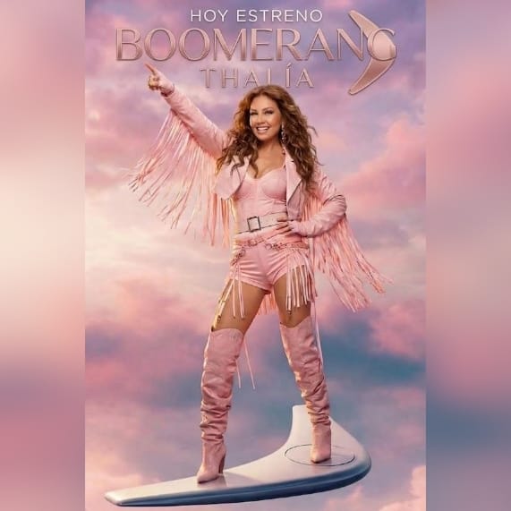 mariabelda50's tweet photo. Como un viento que regresa…. Siempre vuelves 🪃❤️‍🔥

HOY 🌀 BOOMERANG 🌀
@thalia está de Estreno.
11:00 EST 
#TSMEC

#BBWomenInMusic #Thalia #Estreno #Latina #RickDecle #QueenOfLatinPop @sonymusicmexico @sonymusiclatin @sonymusic @thalia_fcctnh2 📽️ @RDecle https://t.co/5Bi0gINxBk