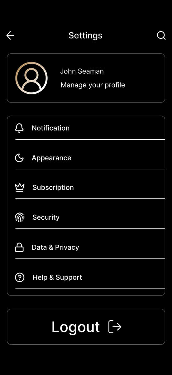 Leqzee_'s tweet photo. Daily UI Challenge #007 โ Settings UI
Documented my design process from sketch โ grayscale โ final UI โ mockup while building a clean and structured settings screen.
#DailyUI #UIDesign #Tsacademy #TechInProgress https://t.co/QyxmvQqpYi