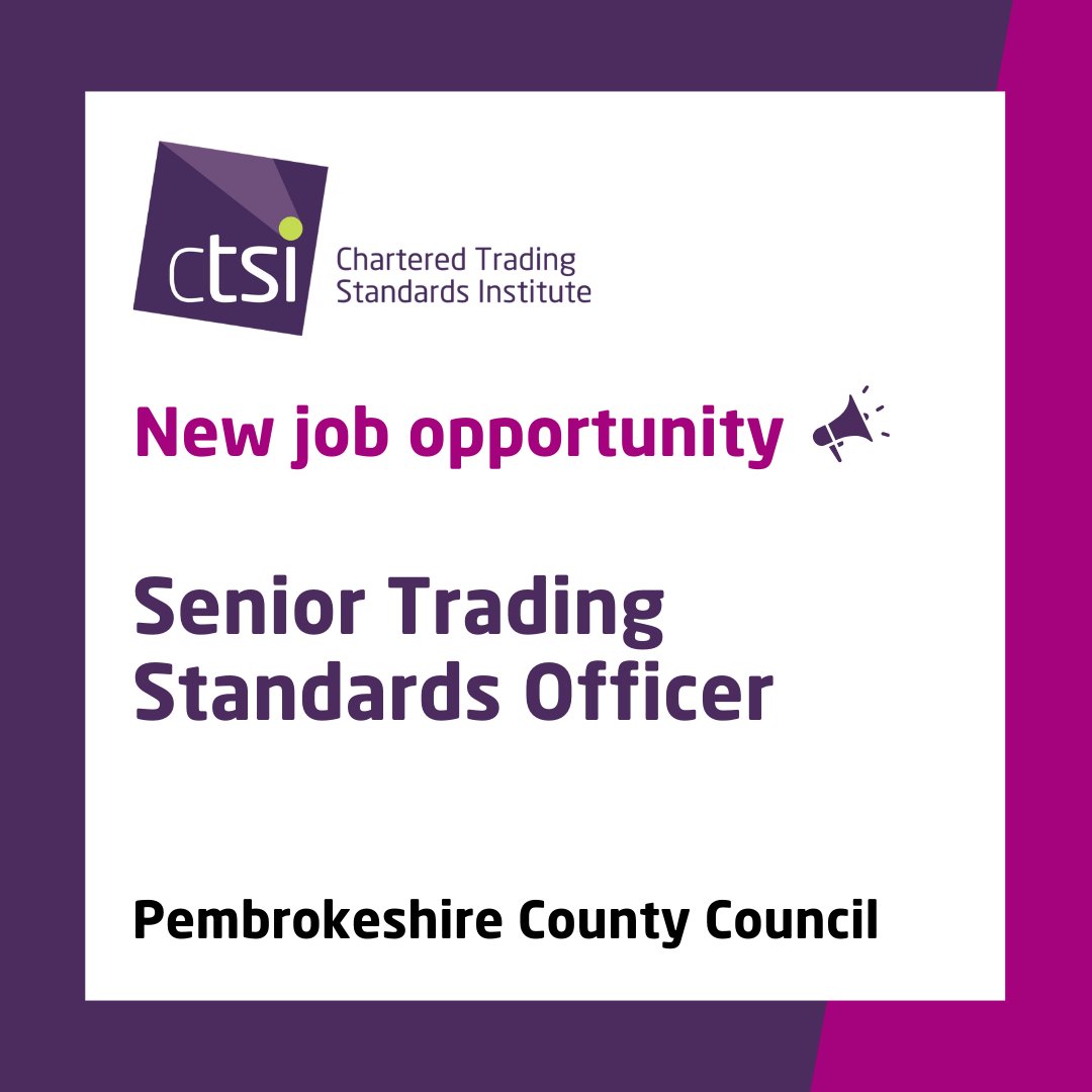 Chartered Trading Standards Institute (CTSI) tweet media