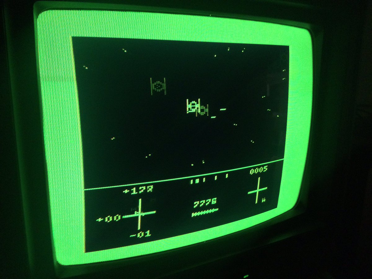 gordoslair's tweet photo. Seeing green. Tandy Color Computer. #Tandycoco https://t.co/izOTosOpsQ