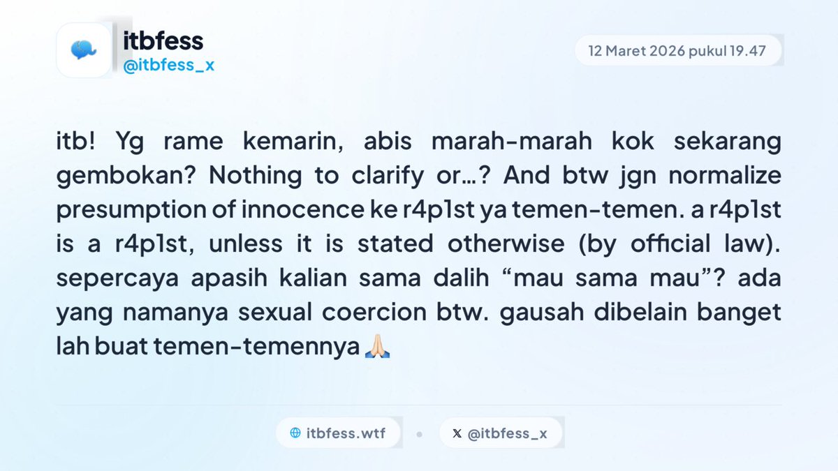 ITBFess - kirim menfess di itbfess.wtf tweet media