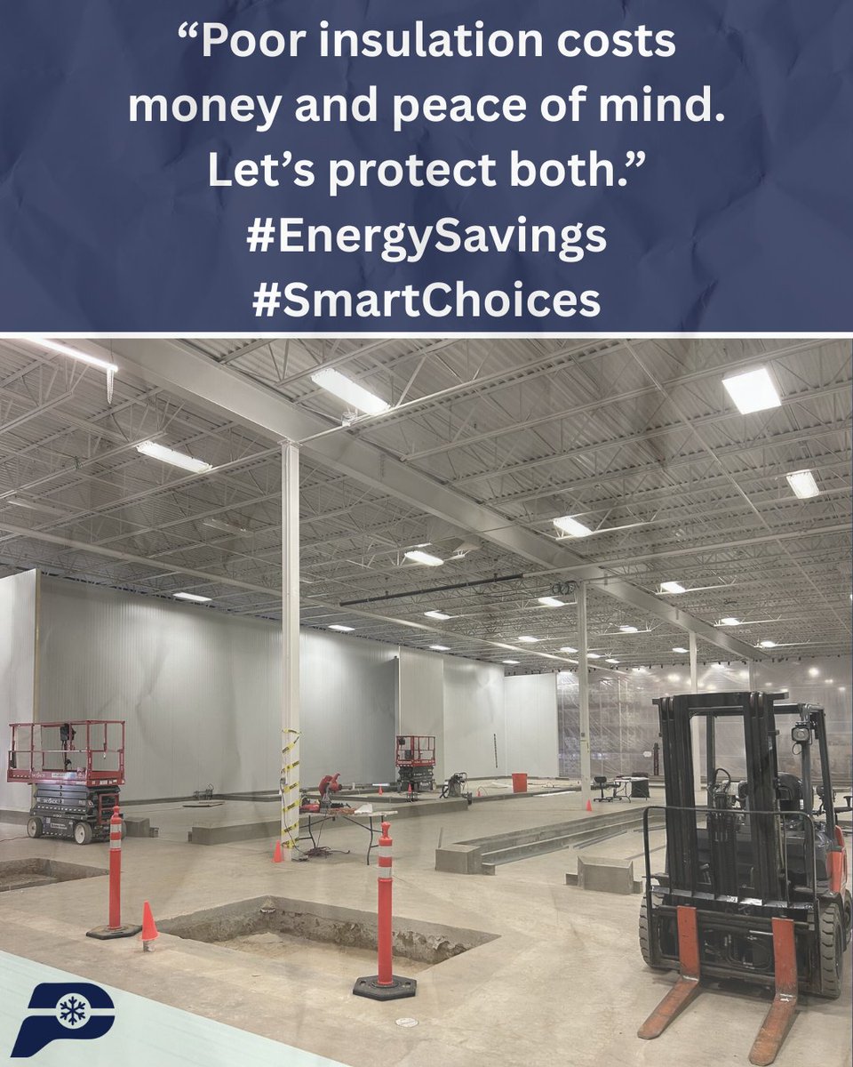 Poor insulation doesn’t just waste energy — it risks performance and peace of mind. Smart insulation is an investment that pays off every day.​

 #EnergyEfficiency #ColdStorage #SmartBuilding #InsulationMatters #OperationalSavings #IndustrialConstruction
