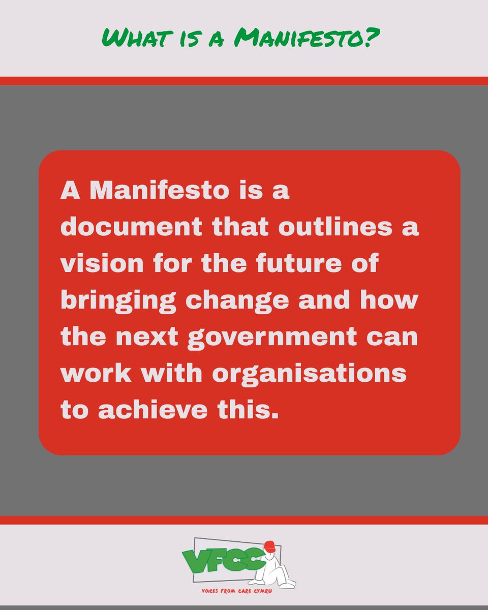 VoicesFromCare's tweet photo. Here at Voices from Care Cymru we are excited to launch our Manifesto 2026. This Manifesto was created from the views and thoughts of our care experienced young people from across wales. To see the full Manifesto please visit our website via: https://t.co/co3k0ALHsm https://t.co/6pp8eTgBpO