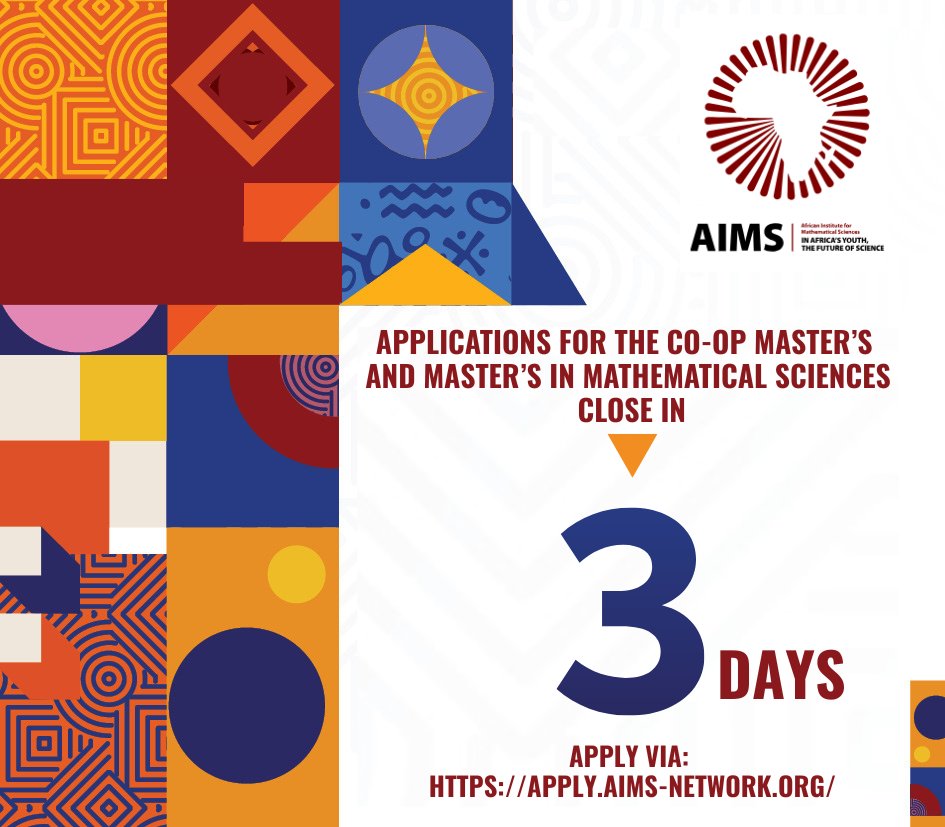 African Institute for Mathematical Sciences (AIMS) tweet media