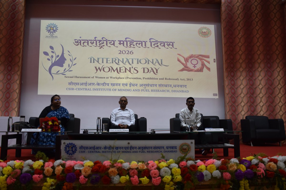 CSIR-CIMFR tweet media