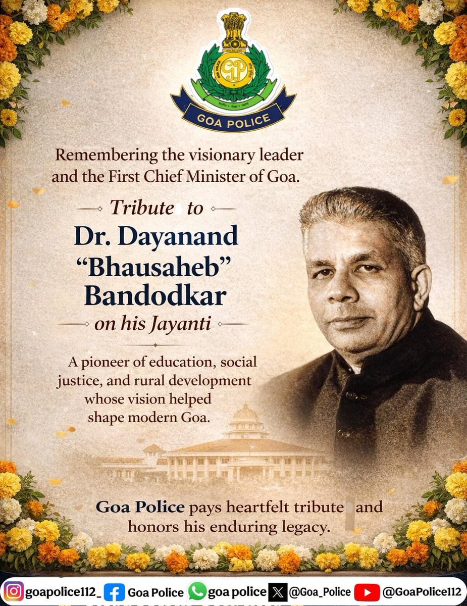 Goa Police tweet media