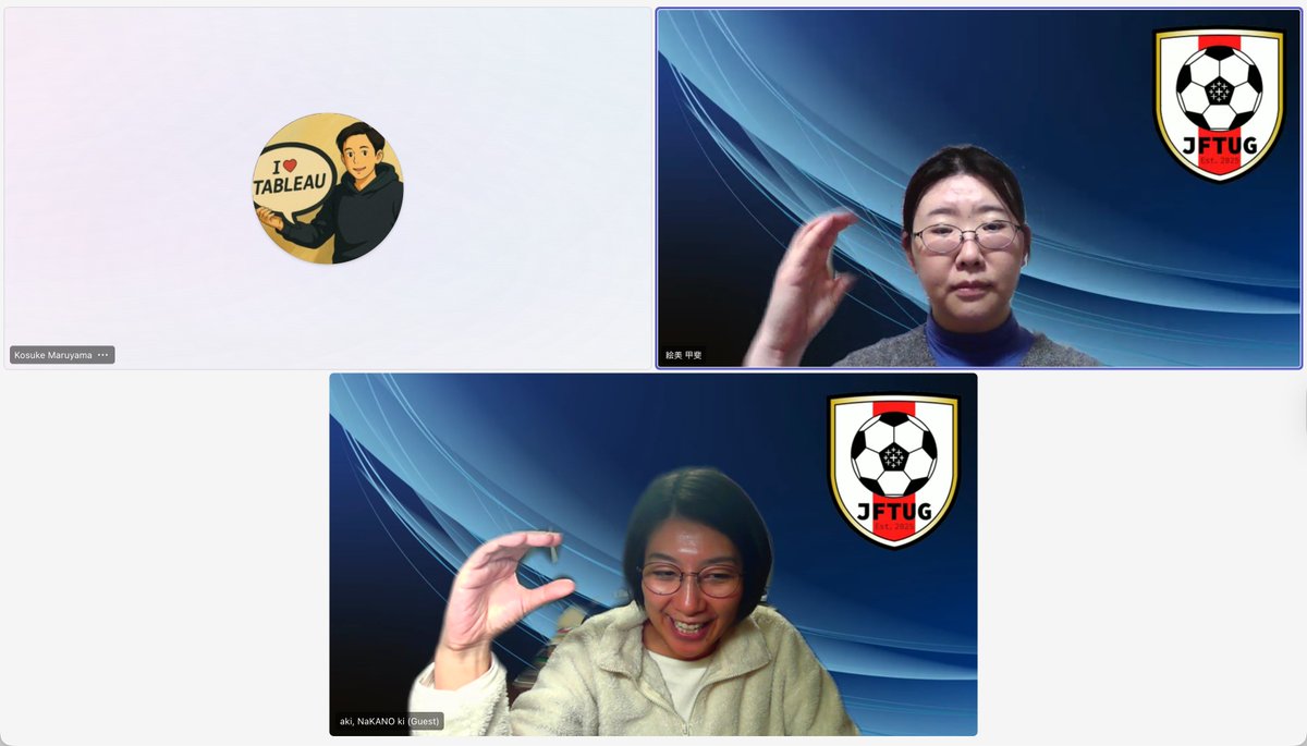 Japan Football Tableau User Group tweet media