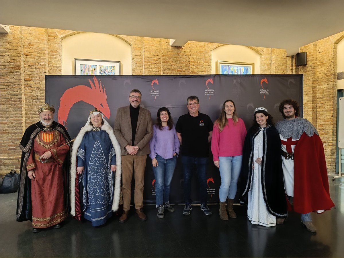 Setmana Medieval de Sant Jordi tweet media
