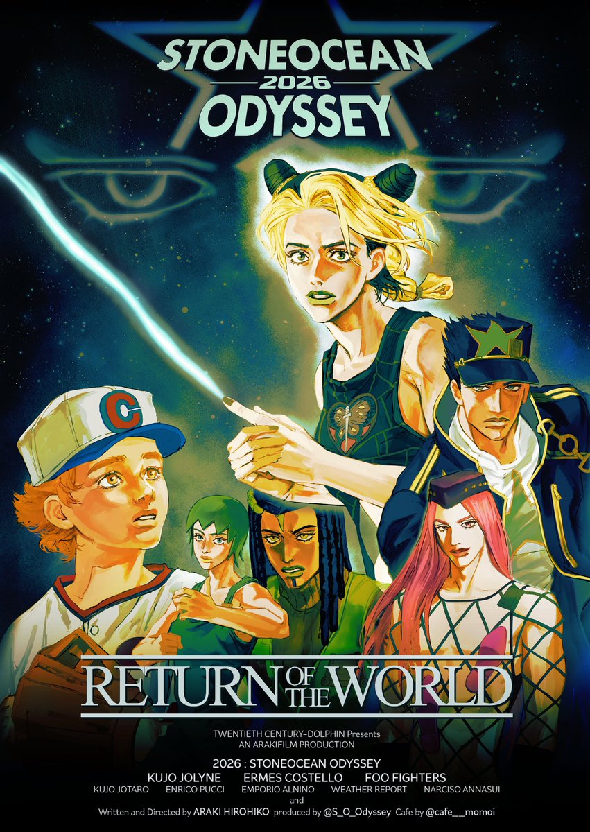 2026: STONE OCEAN Odyssey tweet media