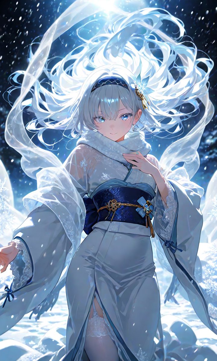 Inner_Garden_'s tweet photo. 天雪御月【アマユキミヅキ】再び…
「あらっ、雪乃嬢ちゃん…おはよー♪…今日も素敵な衣装ね…お雪ちゃんにあまり押し付けたりしないでね!…お雪ちゃんなりの考えあってのことなのでしょうから…」
#YukiGirlMother #HeavenlyMaiden #天女 #AmayukiMizuki #天雪御月 #AIイラスト︎︎ #AIart #PixAI https://t.co/cQKZ2Q2pUZ