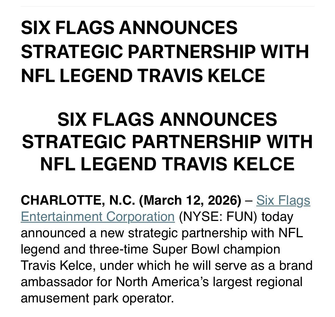 Travis Kelce tweet media