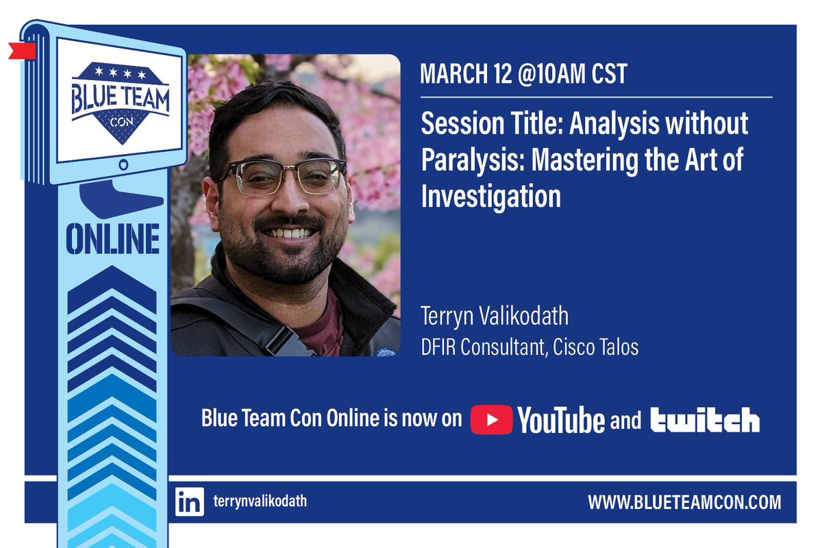 Blue Team Con tweet media