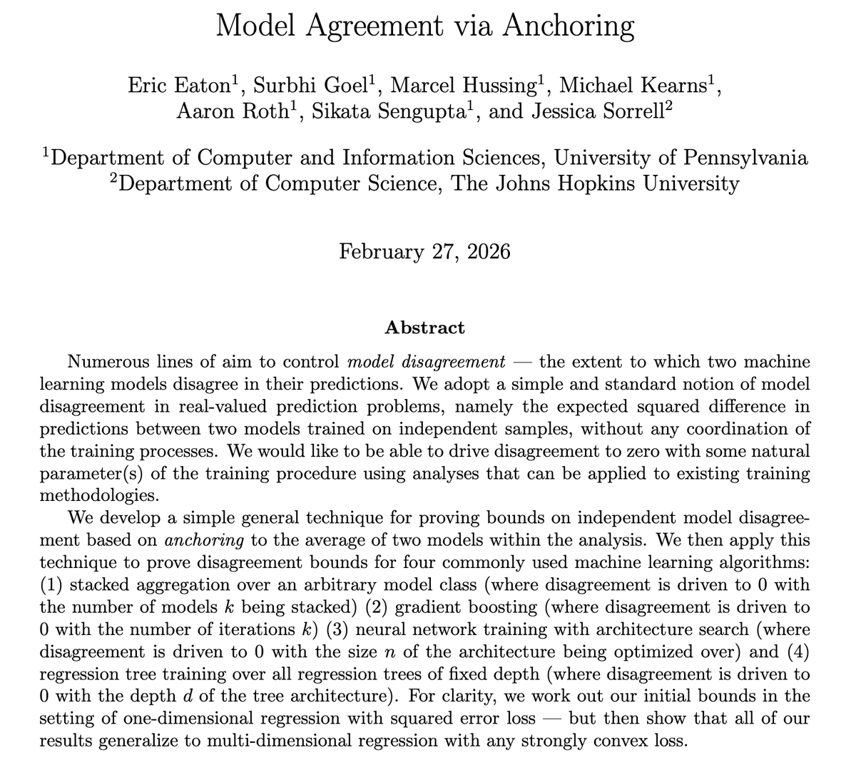 Aaron Roth tweet media