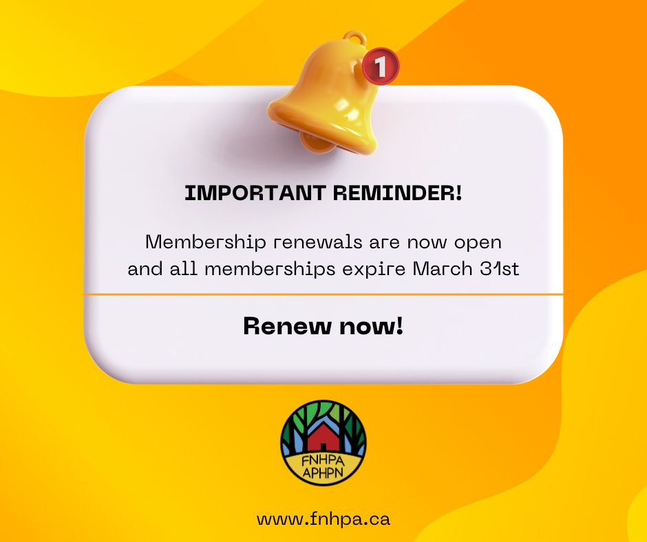 First Nations Housing Professionals Association tweet media