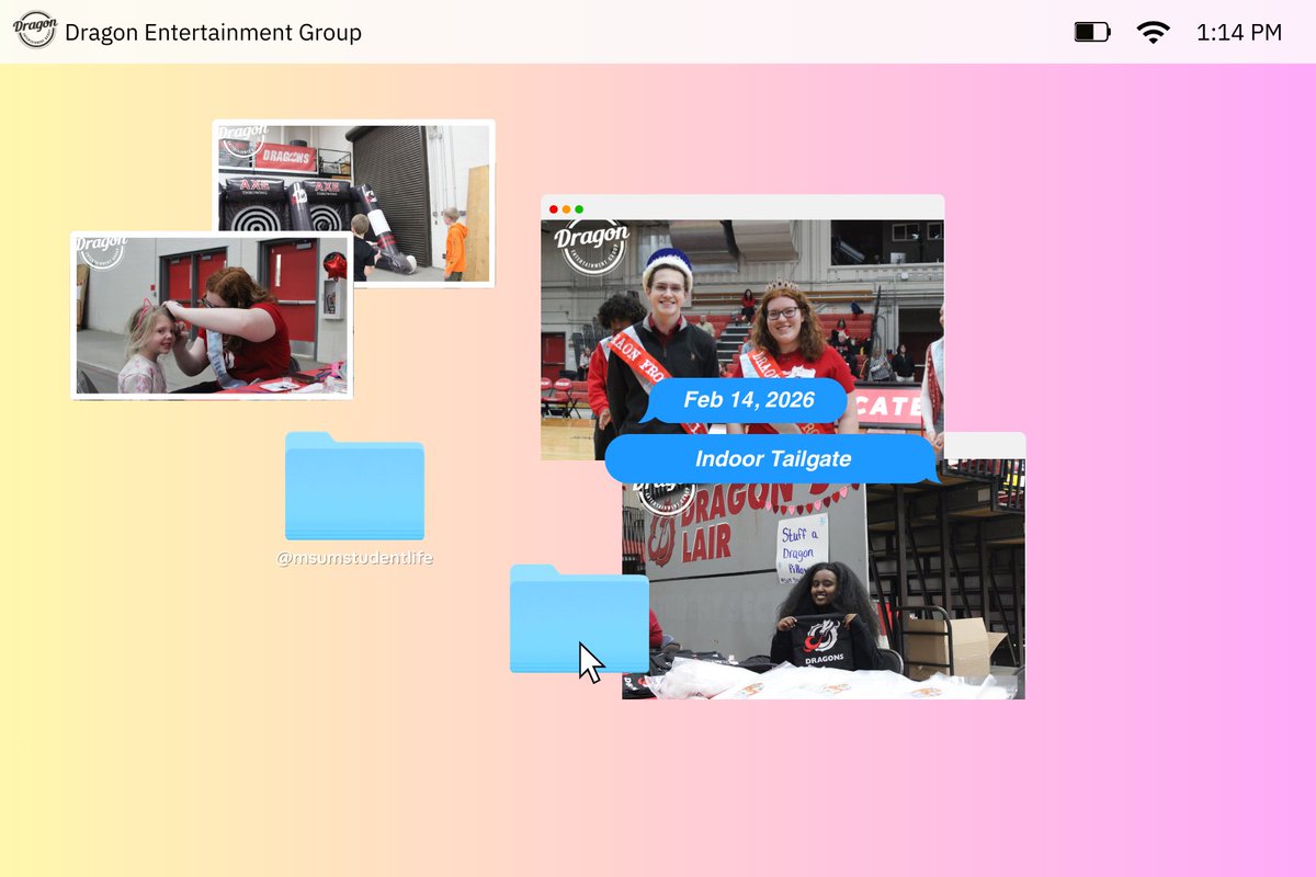 MSUM Student Life tweet media