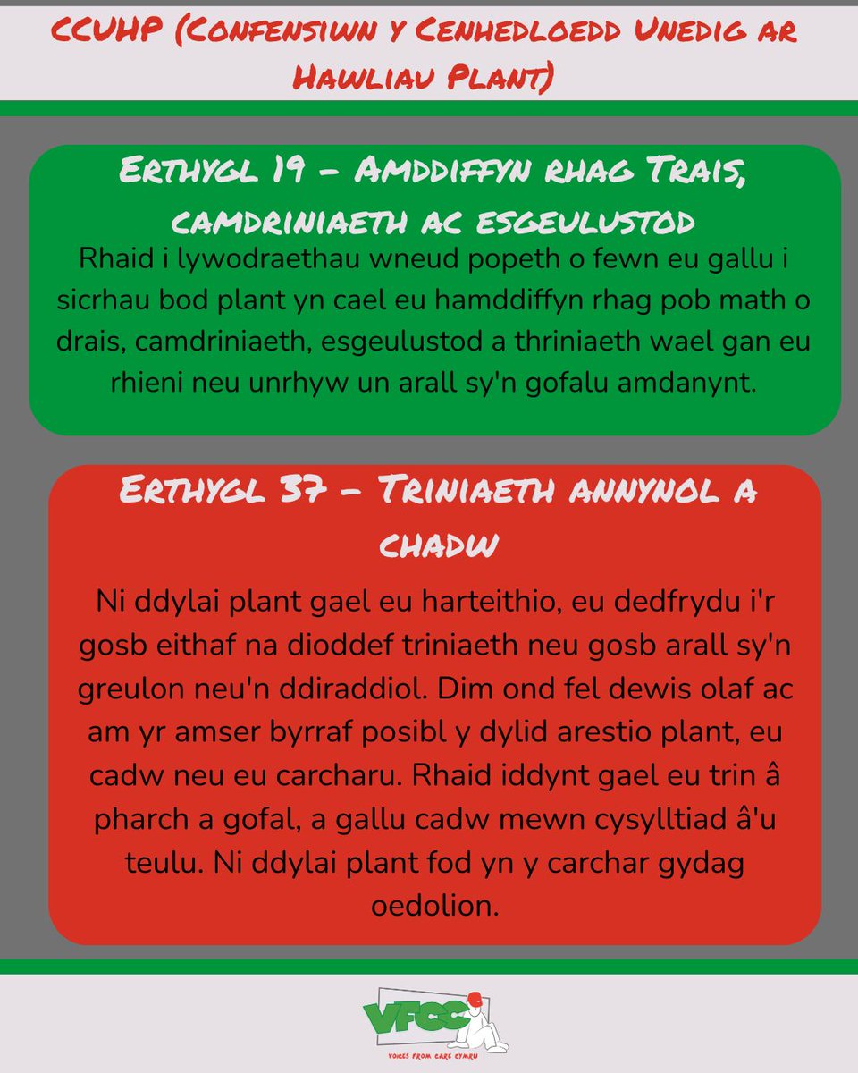 VoicesFromCare's tweet photo. Dywedodd Pobl Ifanc gyda pfofiad o gofal wrthym eu bod yn y byddai yn hoffi i roi terfyn ar y defnydd o ataliaeth ar blant a phobl ifanc yng Nghymru. Mae yna 3 pwyntiau allweddol a gynhwysir yn hyn ac y rhain yw: rhoi'r gorau i drefn ataliaeth, ôl-ofal ac Adrodd a lles yn Gyntaf. https://t.co/h5X8FPkSQN