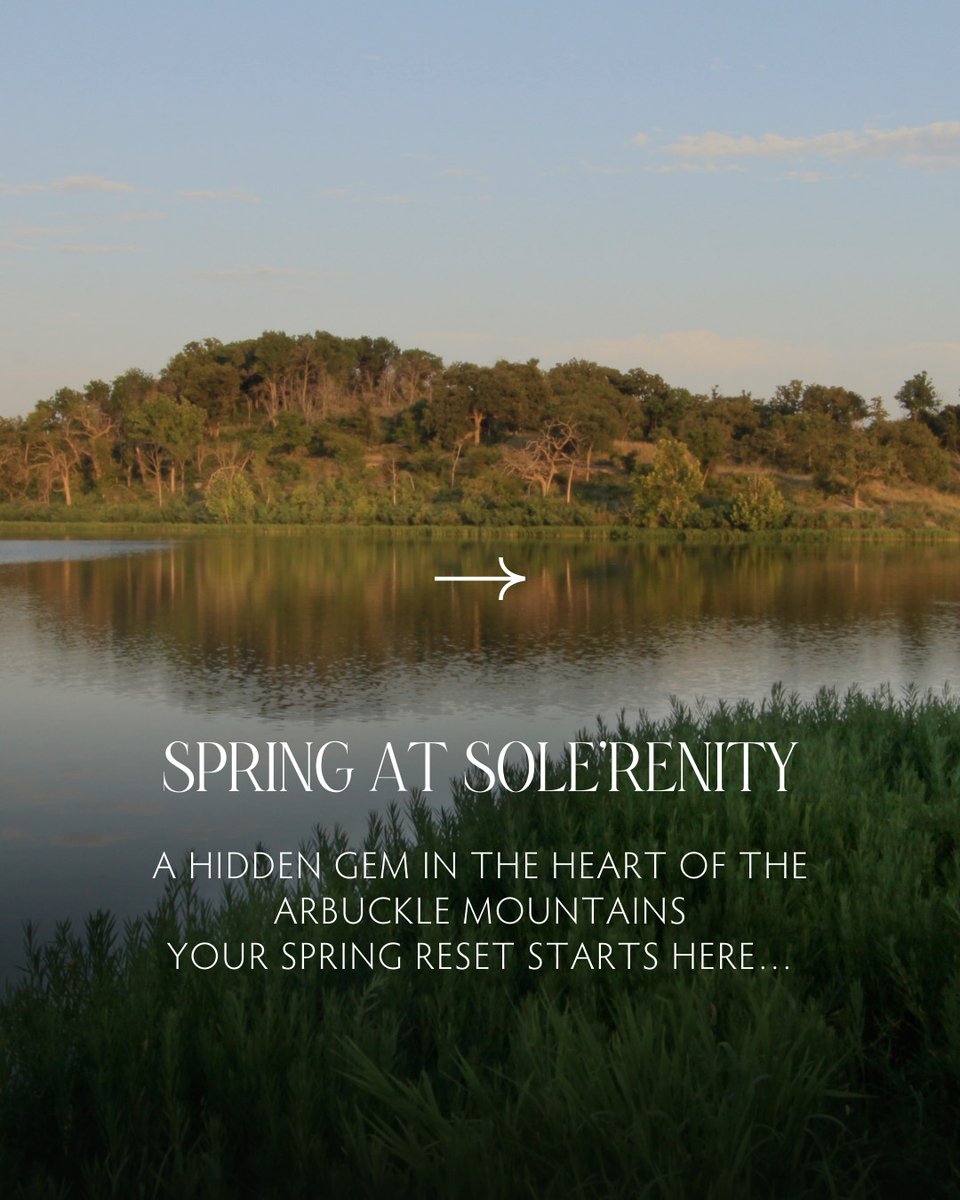 SolerenitySpa's tweet photo. Spring in Sulphur feels like a gentle exhale, fresh air, open trails, and a spa just waiting to help you reset. Come discover the best part of the season. ✨ #dayspa https://t.co/Ub0pt7qkAR