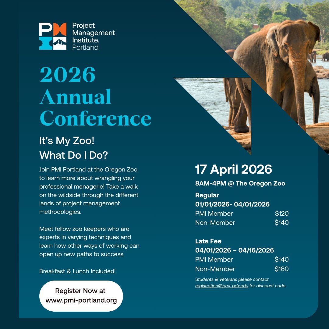 PMI Portland Chapter tweet media