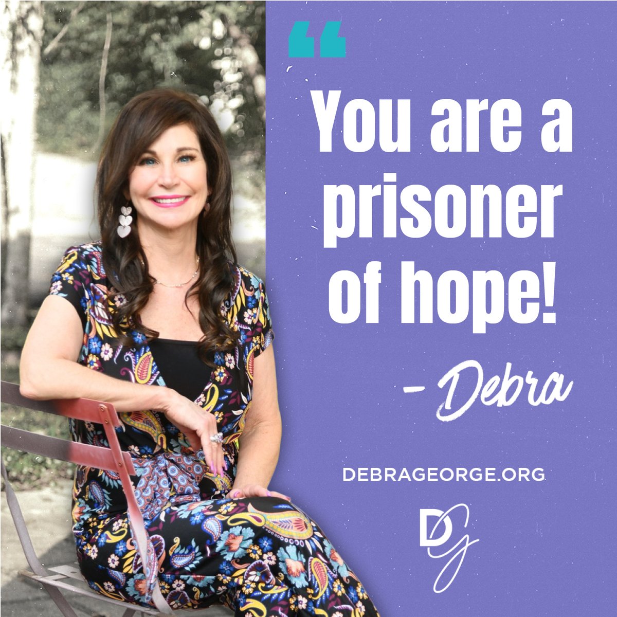 My amazing friends you are a prisoner of hope!

Share this with someone today!