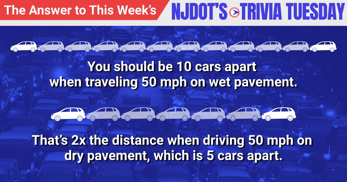 NewJerseyDOT's tweet image. Was your answer correct? If not, you can always tune in next #TriviaTuesday to test your transportation knowledge.