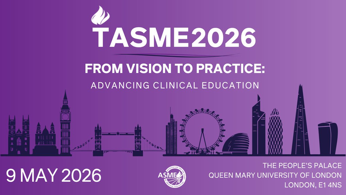 Association for the Study of Medical Education tweet media