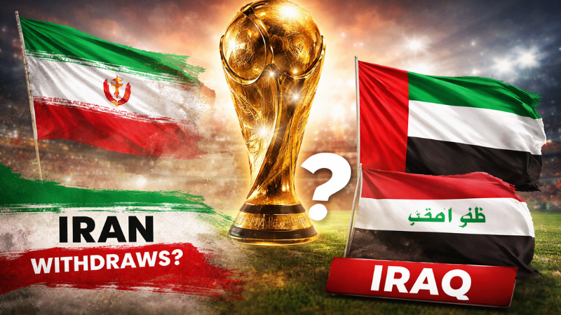NRIPage's tweet image. Who Will Replace Iran at FIFA World Cup After Withdrawal Due to Regional Conflict?

nripage.com/articles/sport…

#SportsGames #iran #nripage #fifa2026 #worldcup #groupg #iraq #uae #sportsnews #worldcupreplacement #footballnews
