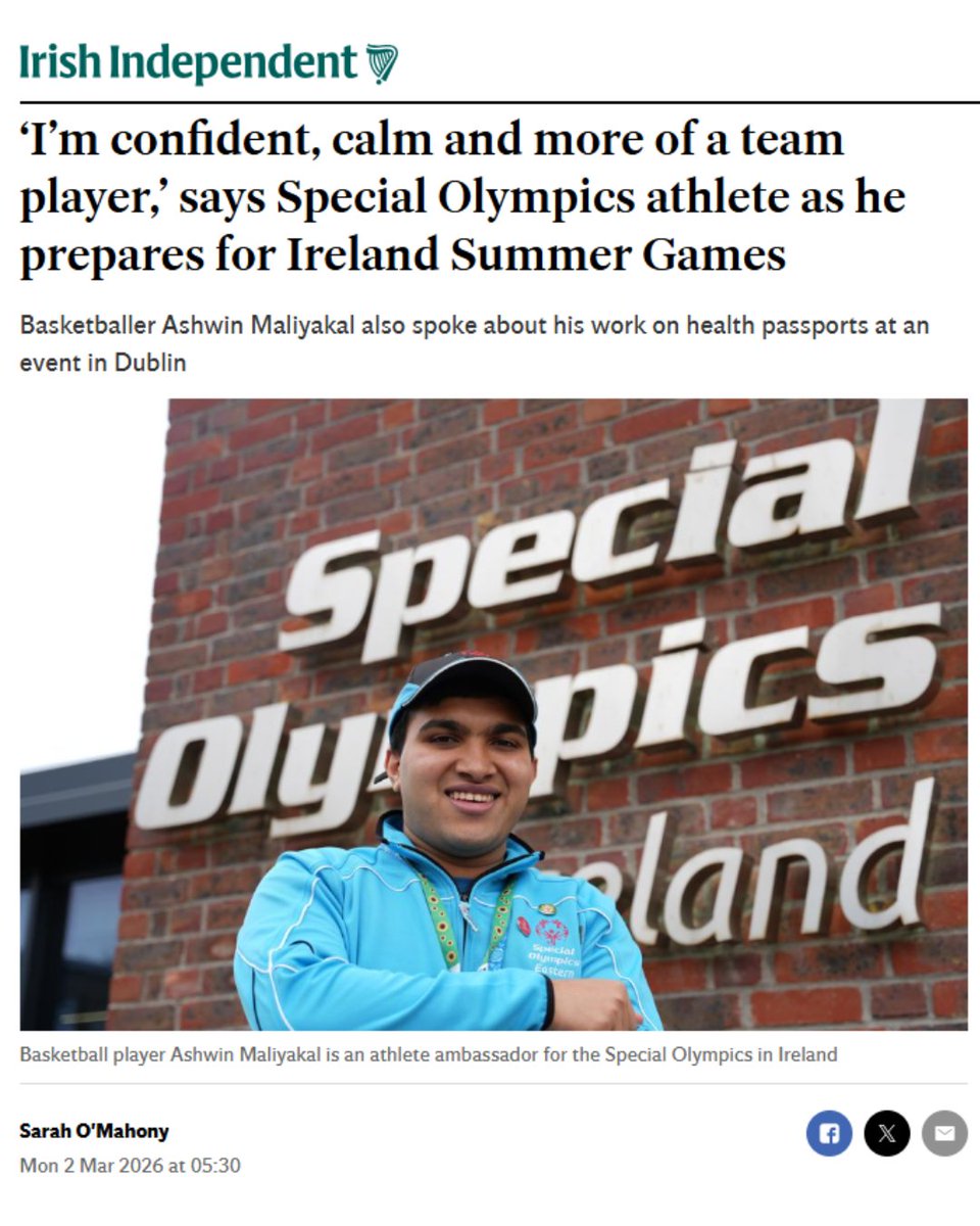 Special Olympics Ireland tweet media
