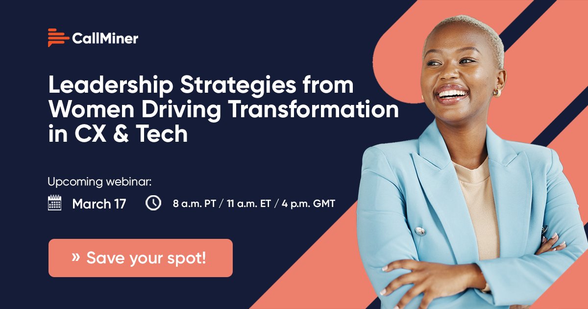 CallMiner, Inc. tweet media