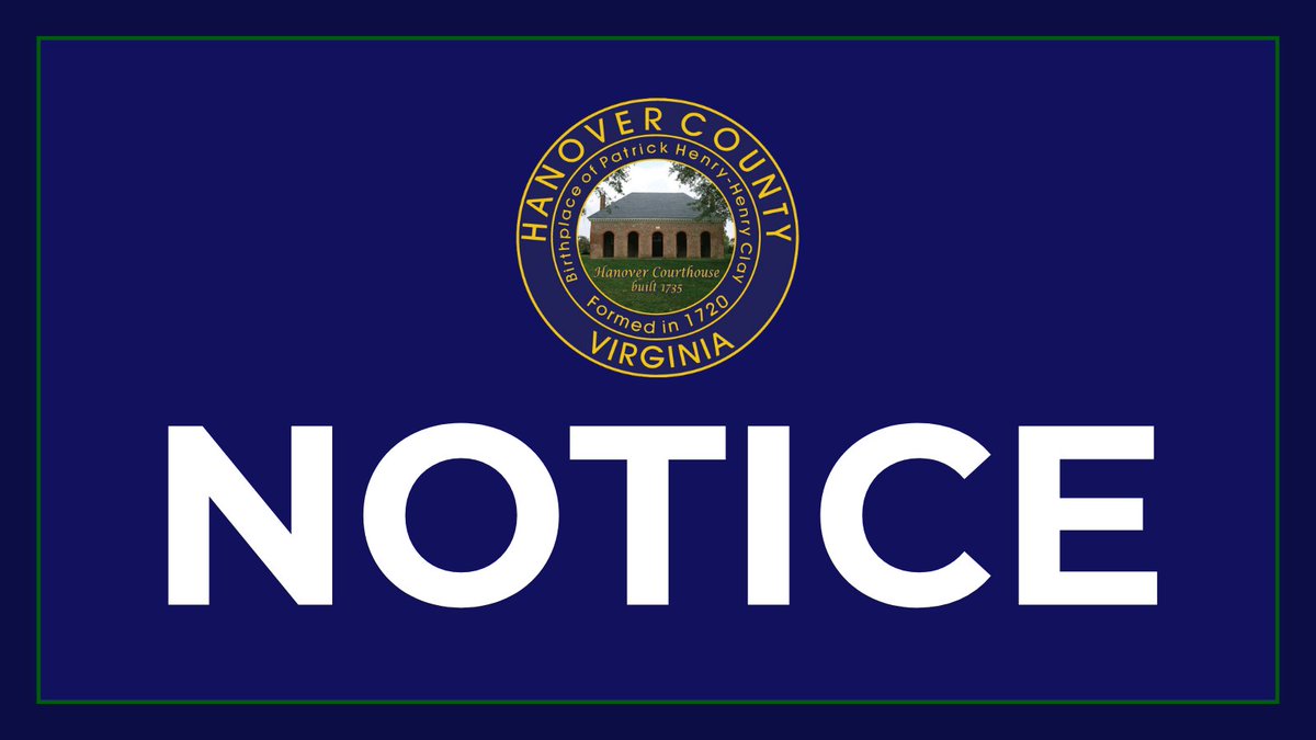 Hanover County, VA tweet media