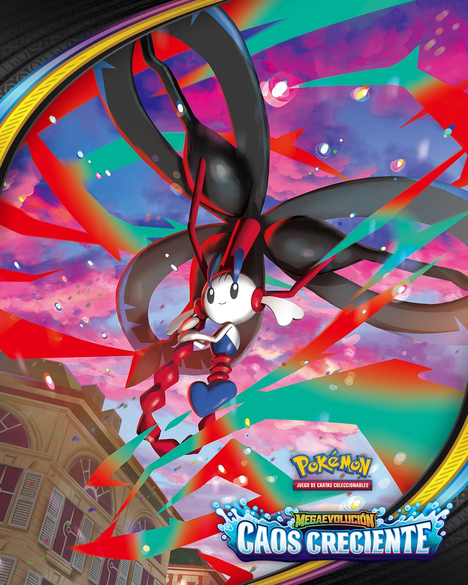 El caos se va a desatar en JCC Pokémon 

Nuevos Pokémon ex Megaevolución irrumpen en la próxima expansión, Megaevolución-Caos Creciente.

Disponible el 22 de mayo de 2026.
