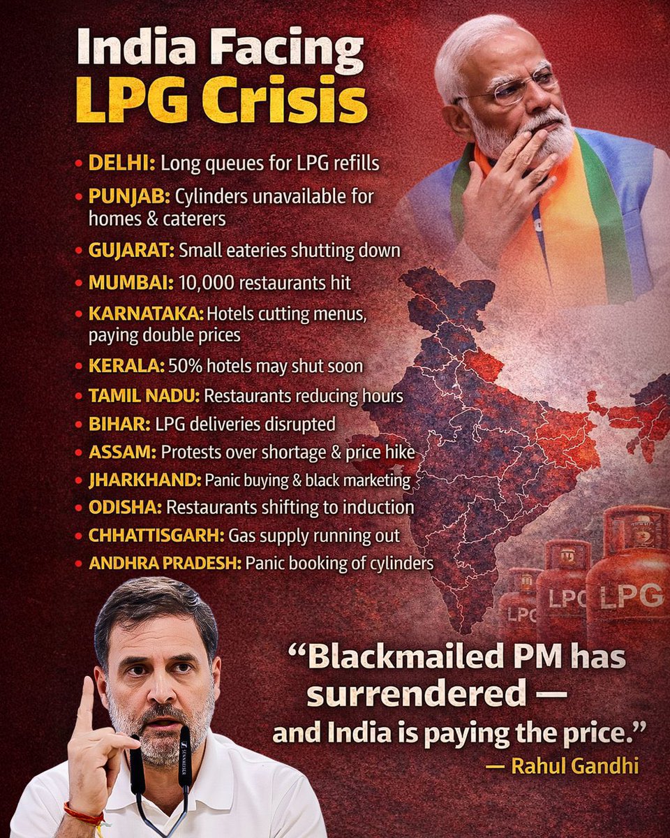 SevadalKER's tweet image. A blackmailed PM, a suffering nation - Narender Surrender!

#Surrender_Modi