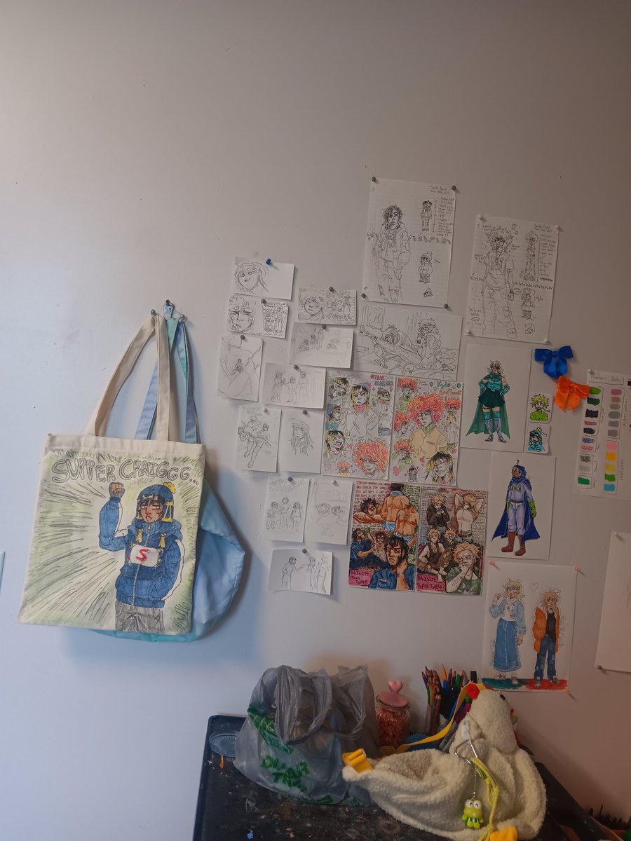 KiwiLeeSte14688's tweet photo. A photo of my sp wall on campus, putting my wip art dregree too good use, more to be added
#southparkfanart #BACKFLIPSFORBACKSLIDE #Creek #Stendyle
#kenjorine https://t.co/RUqExfeKOb