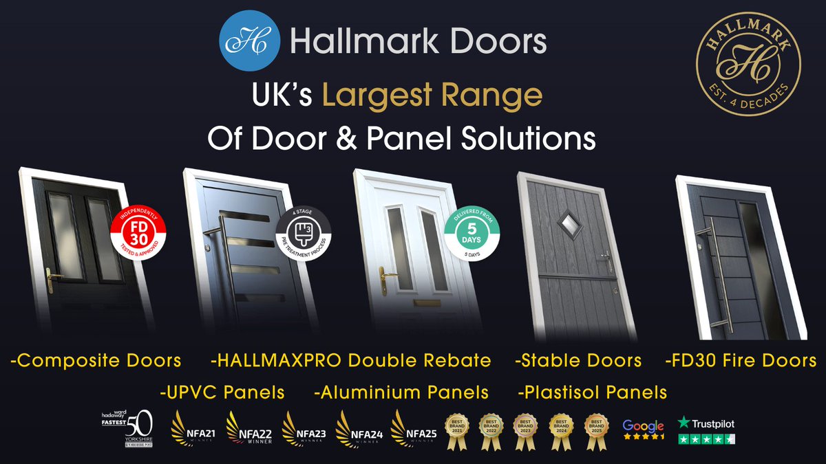 Hallmark Doors & Panels tweet media