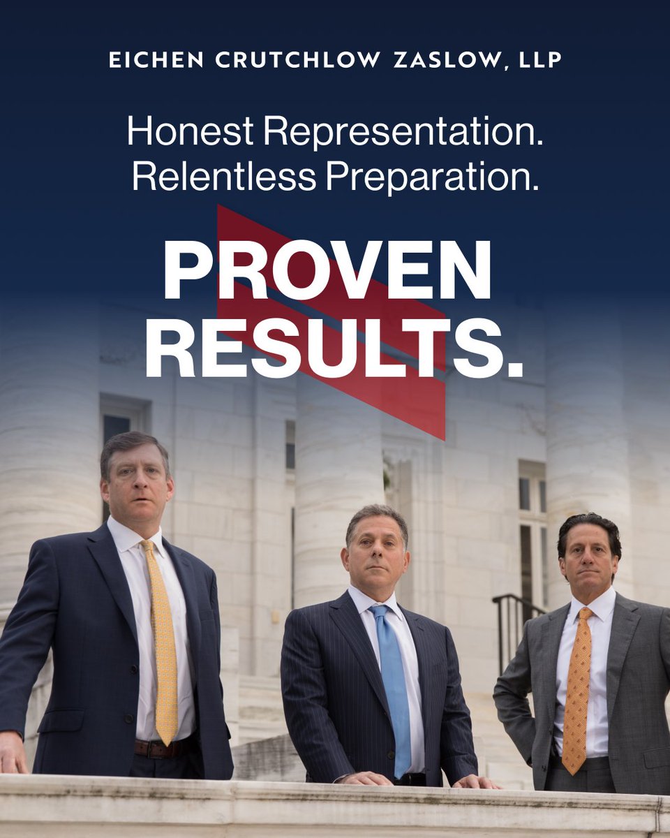 Eichen Crutchlow Zaslow, LLP tweet media