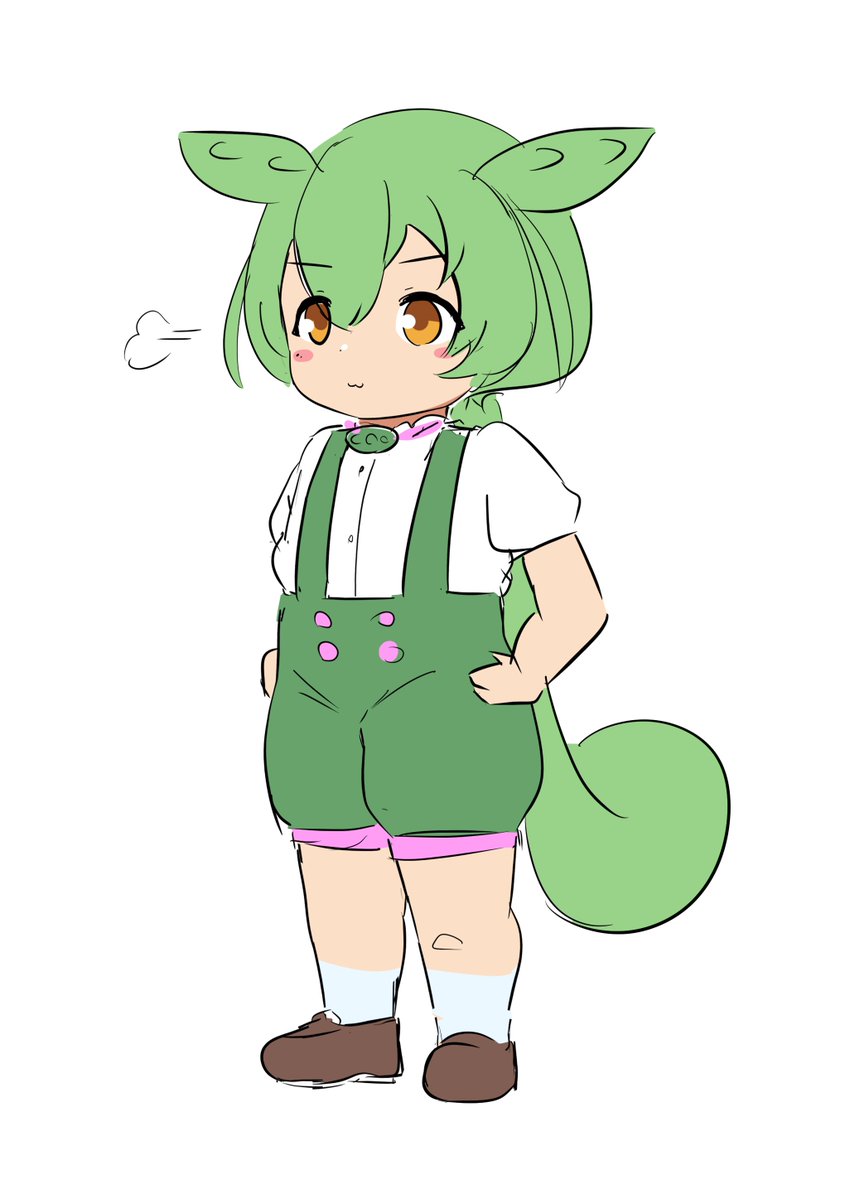 前描いたずんだもん気に入ってる 