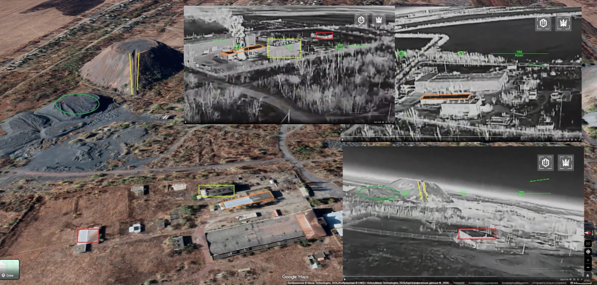 <a href="/Maks_NAFO_FELLA/">MAKS 25 🇺🇦👀</a> Magyar SBS hit Ru logistics warehouses in Dubivskyi, Luhansk oblast, TOT
2:17-2:25 - 48.061966, 39.131521
2:27-2:35 - 48.063412, 39.130249
2:38-2:42 - 48.062965, 39.130196
2:42-2:47 - 48.064012, 39.131203
<a href="/GeoConfirmed/">GeoConfirmed</a>