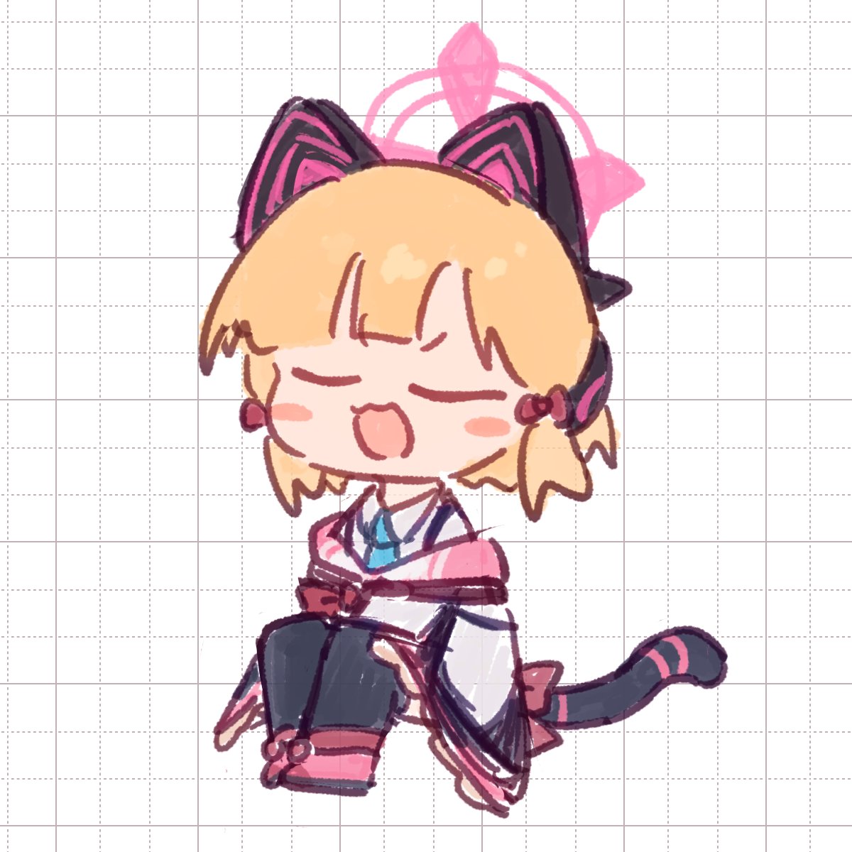 shiro0221_'s tweet photo. モモイ https://t.co/3r1dDhGxoB