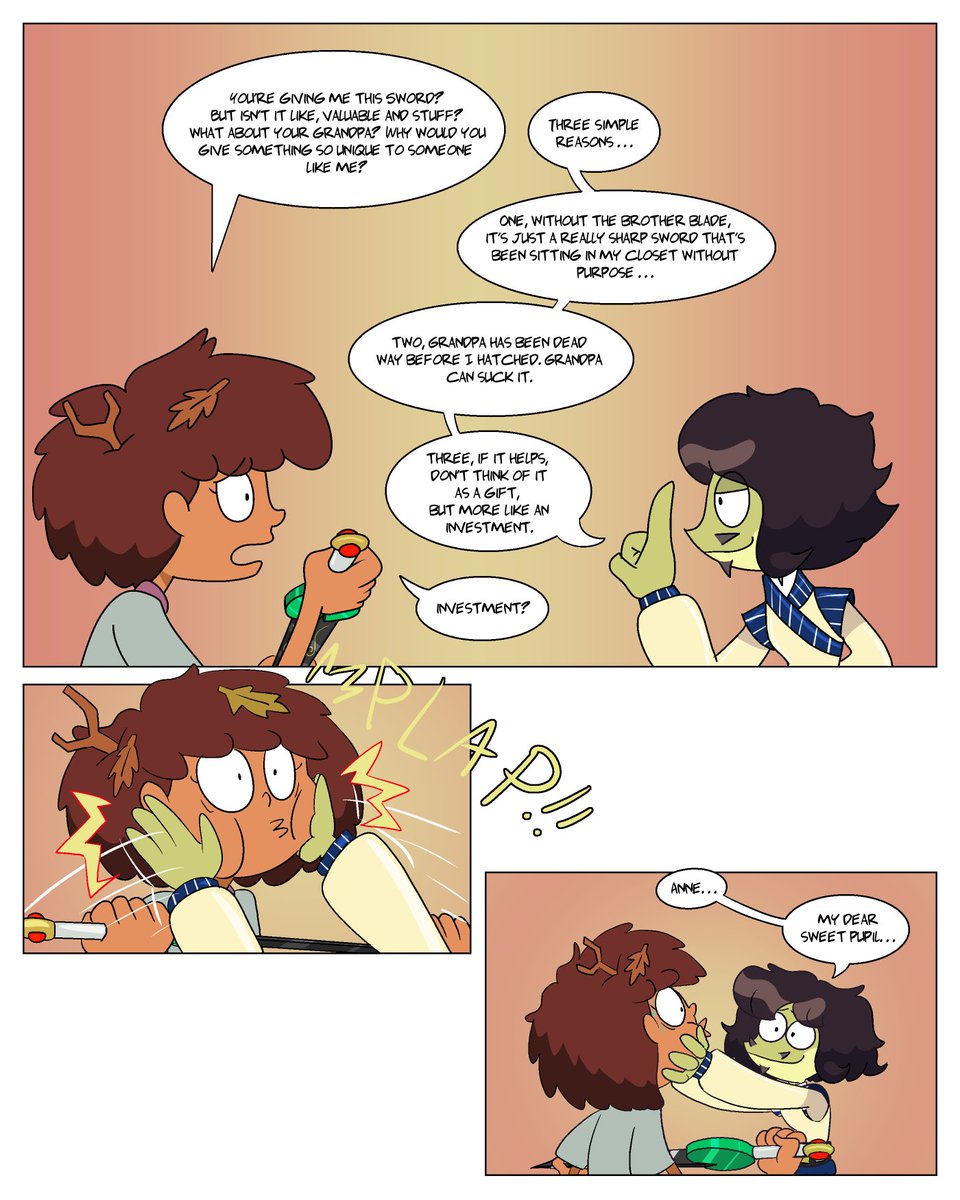 Striker345ify's tweet photo. An overdue continuation of #Amphibia LOTE. Tritonio ignites Anne's Self Worth https://t.co/QHAE8RHxOw