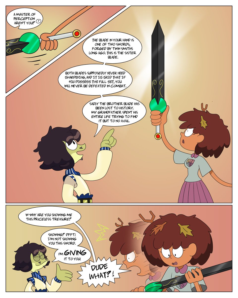 Striker345ify's tweet photo. An overdue continuation of #Amphibia LOTE. Tritonio ignites Anne's Self Worth https://t.co/QHAE8RHxOw
