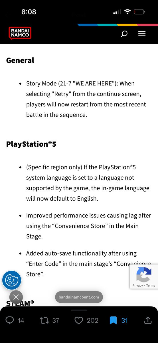 This is EXACTLY why I don’t care about Anime Game Story modes, they all have been to easy.

They just patched Arguably one of the hardest bosses in anime game history &amp; made it for babies smdh 💔