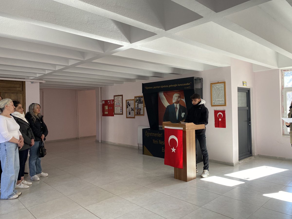 Mesem621's tweet photo. 12 Mart istiklal Marşımızın kabulünün 105.yıl dönümünü okulumuzda öğrencilerimizle birlikte kutladık.@tcmeb 
@TunceliValiligi @Tunceli_MEM https://t.co/AKQsPJTnRC
