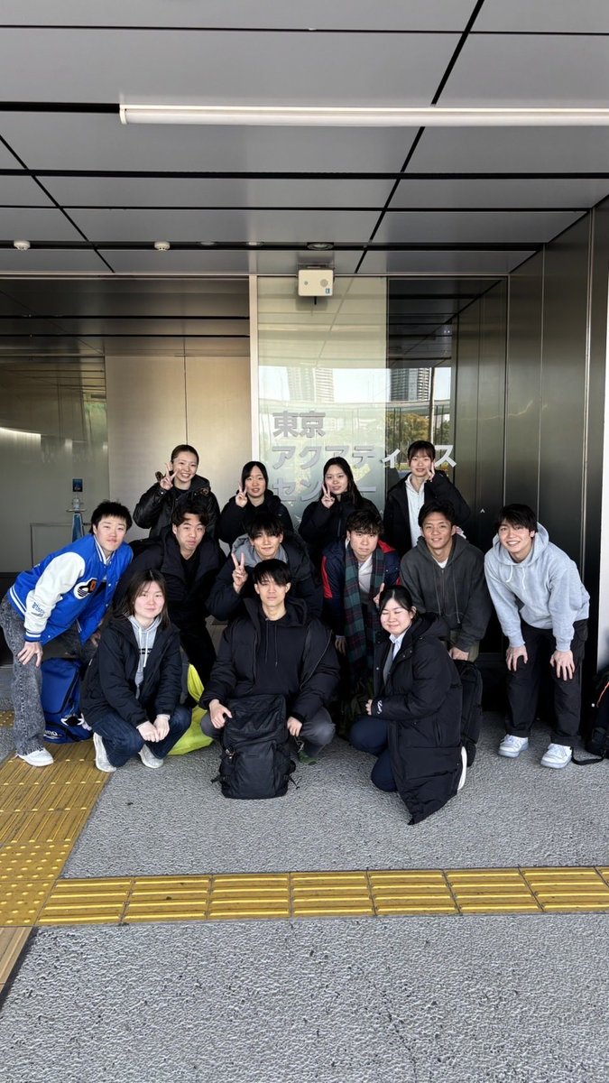 tacで合同練習会でした！
 #東大の皆さんありがとうございます #交流が盛ん #春から横国