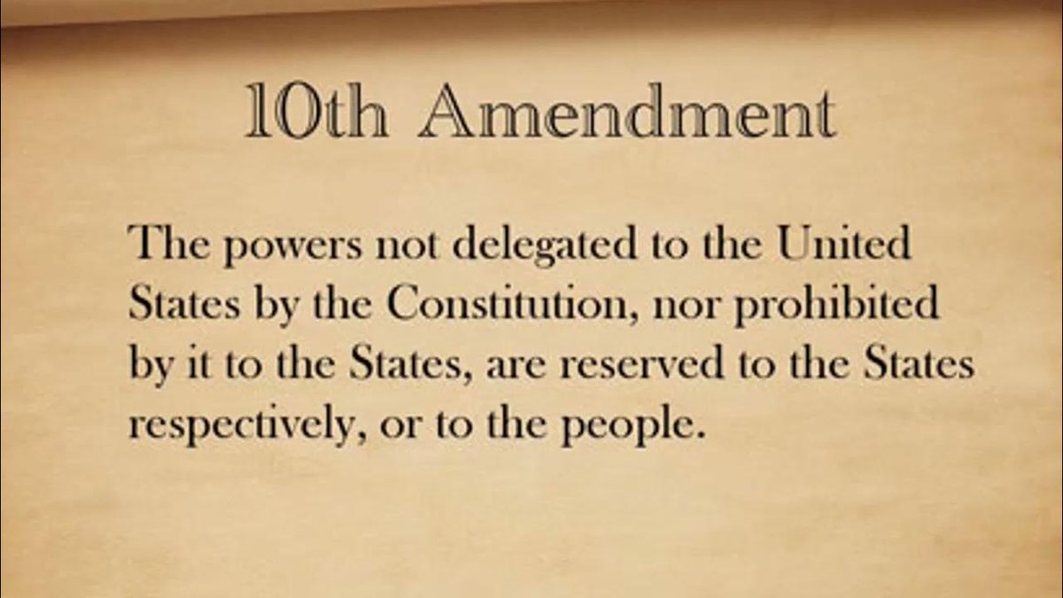 MAGA has split. Trump has failed us. And there is no cavalry coming over the hill. The SOLUTION?
The solution is for "We the People" to build our own little slices of the American Dream... And the Constitution gives us that authority. Say HI to your new best friend... The 10th