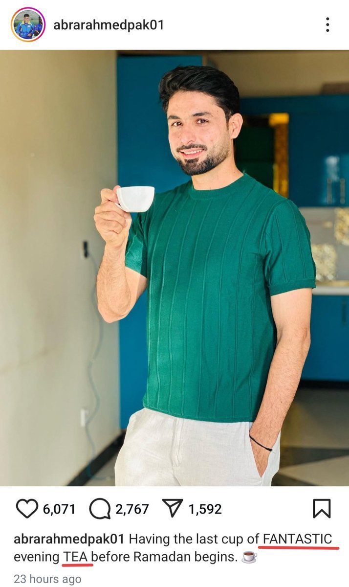 Cricket fan tweet media