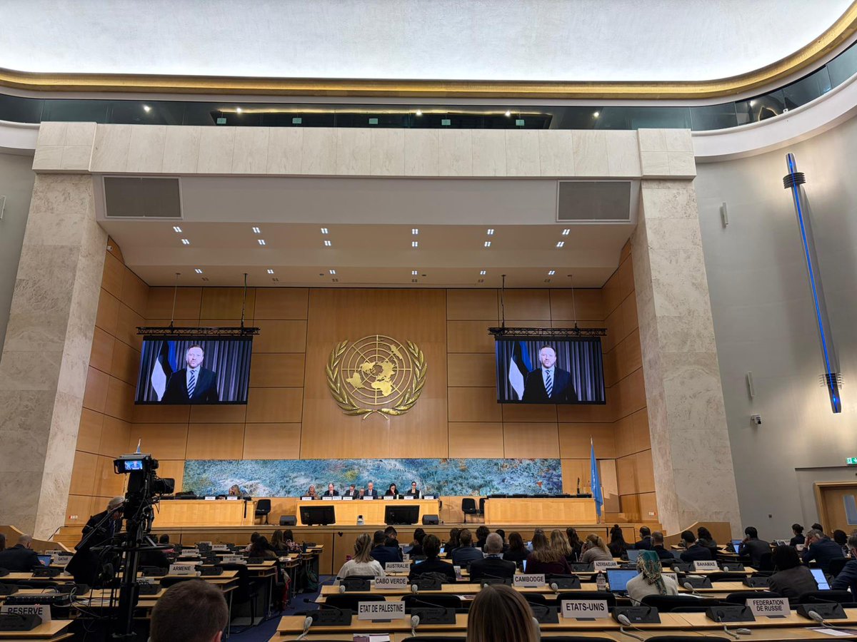 Estonia in Geneva 🇪🇪 | #StandWithUkraine 🇺🇦 tweet media